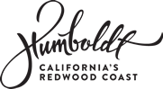 The image contains the text "Humboldt California's Redwood Coast" in a stylized font.